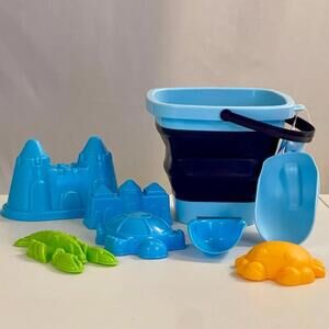Blue Sand Castle Supplies and Toys